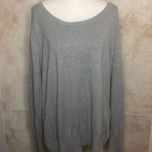 Merona Gray sweater size 3 plus size